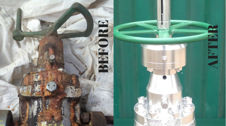 Valve Re-Manufacturing: BEFORE & AFTER